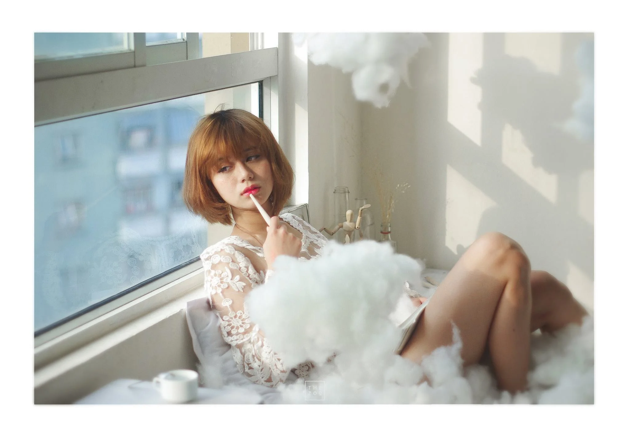 Ánh sáng trời đẹp như thế này đây...