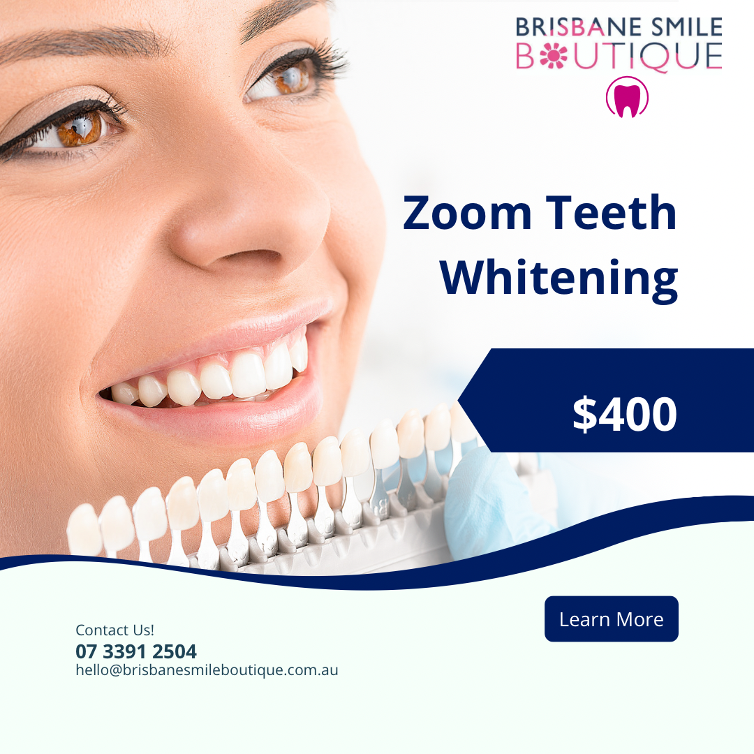 How do teeth whiten exactly with Zoom teeth whitening — Brisbane Smile