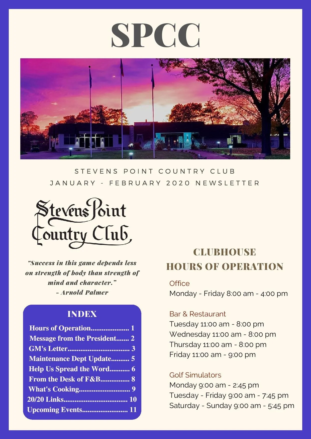 January - February 2020 Newsletter