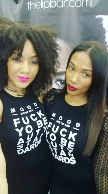 (From left) Creative Director, Rosco Spears // Founder, Melissa Butler