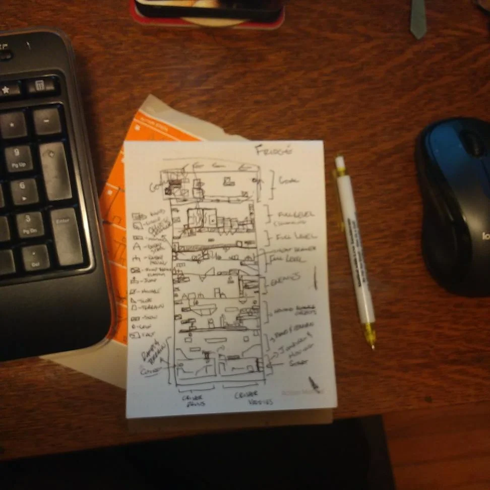 Lessons learned from Dozer’s Adventure: Plan. Oh holy hell plan, don’t wing it. You’ll avoid scope creep and maintain focus on what you want your players to learn about the game.