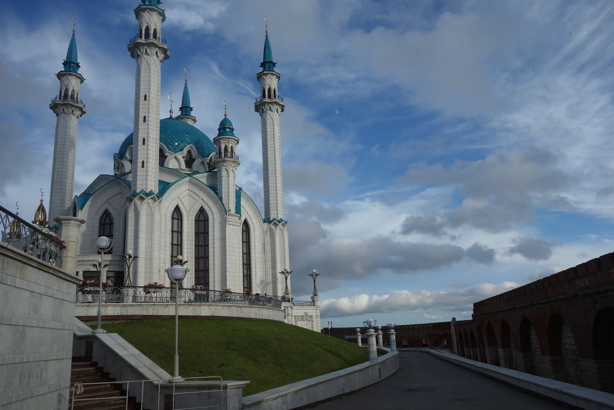 Mosque within Kazan's Kremlin. One of the biggest in all of Europe.
