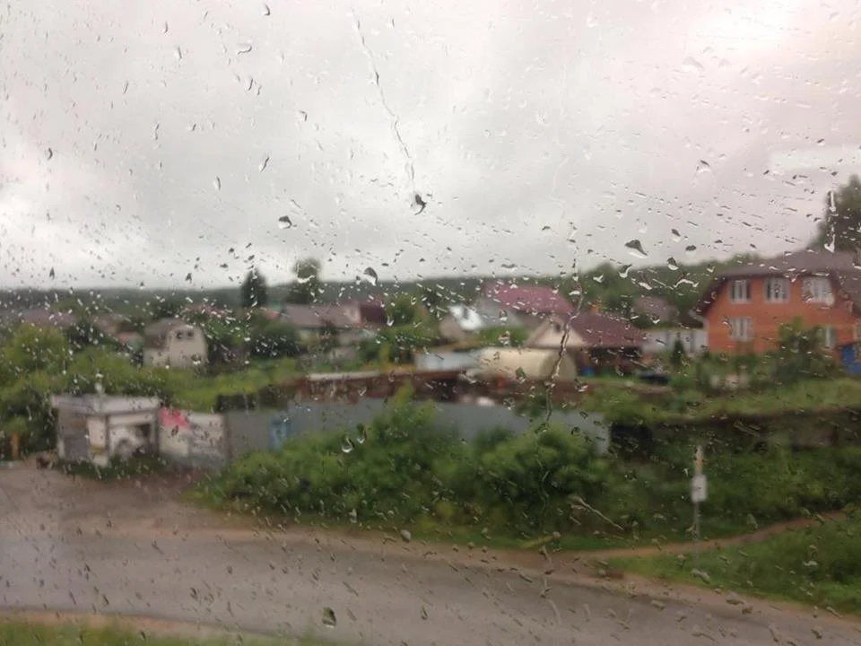 Train in the Rain