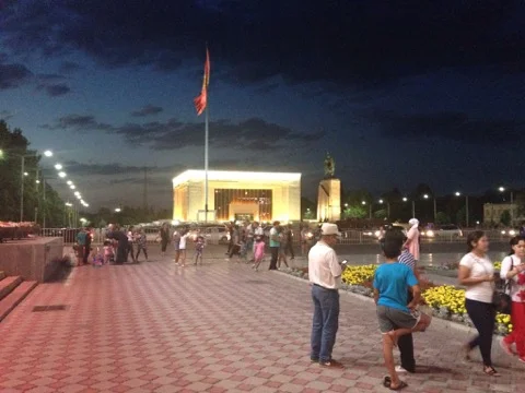 Bishkek at night
