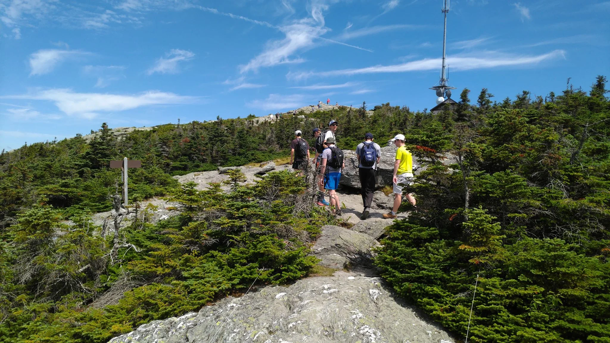 Towering above New England