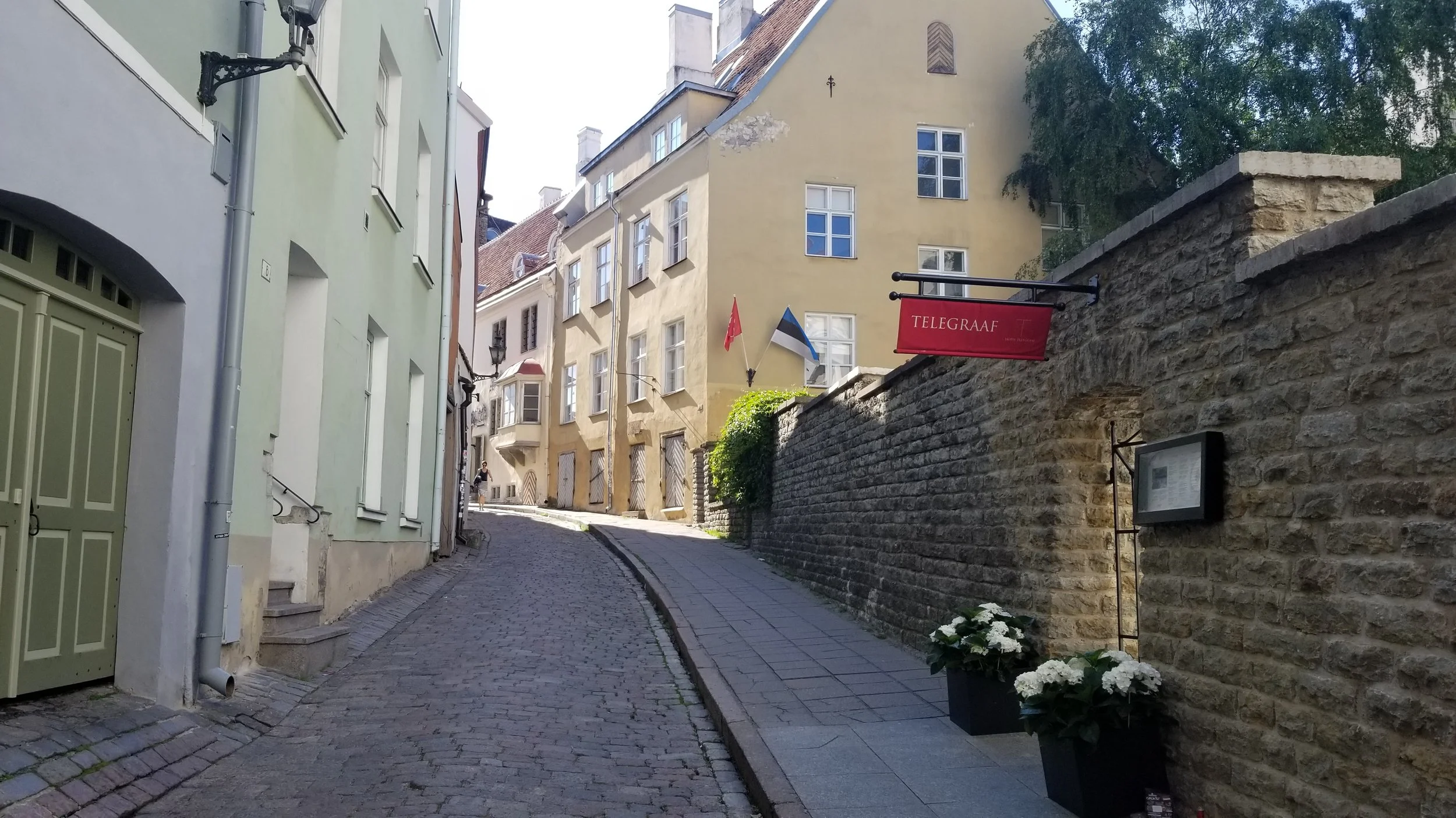 Even in the old town!
