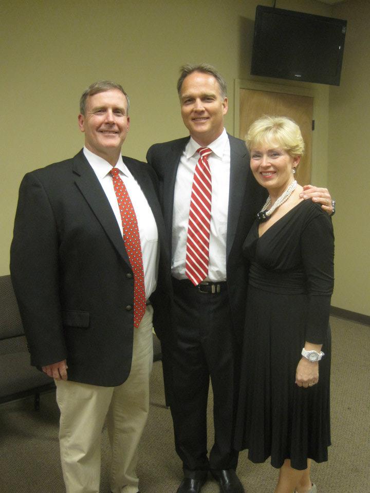 Me and Tammy with Coach Richt.jpg