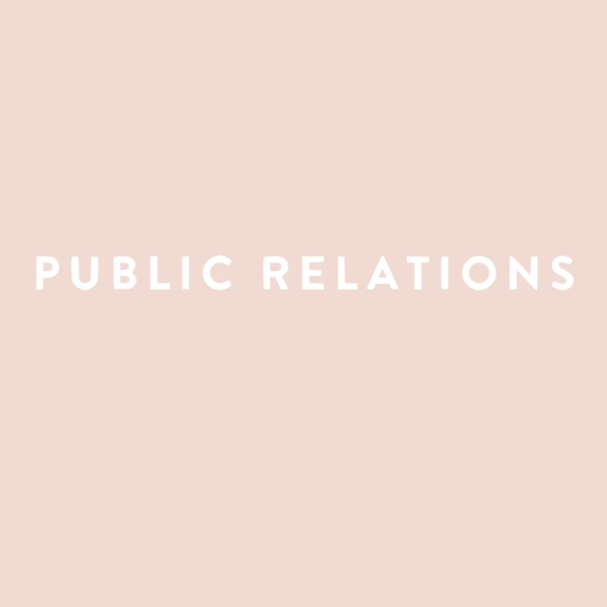 PUBLIC RELATIONS