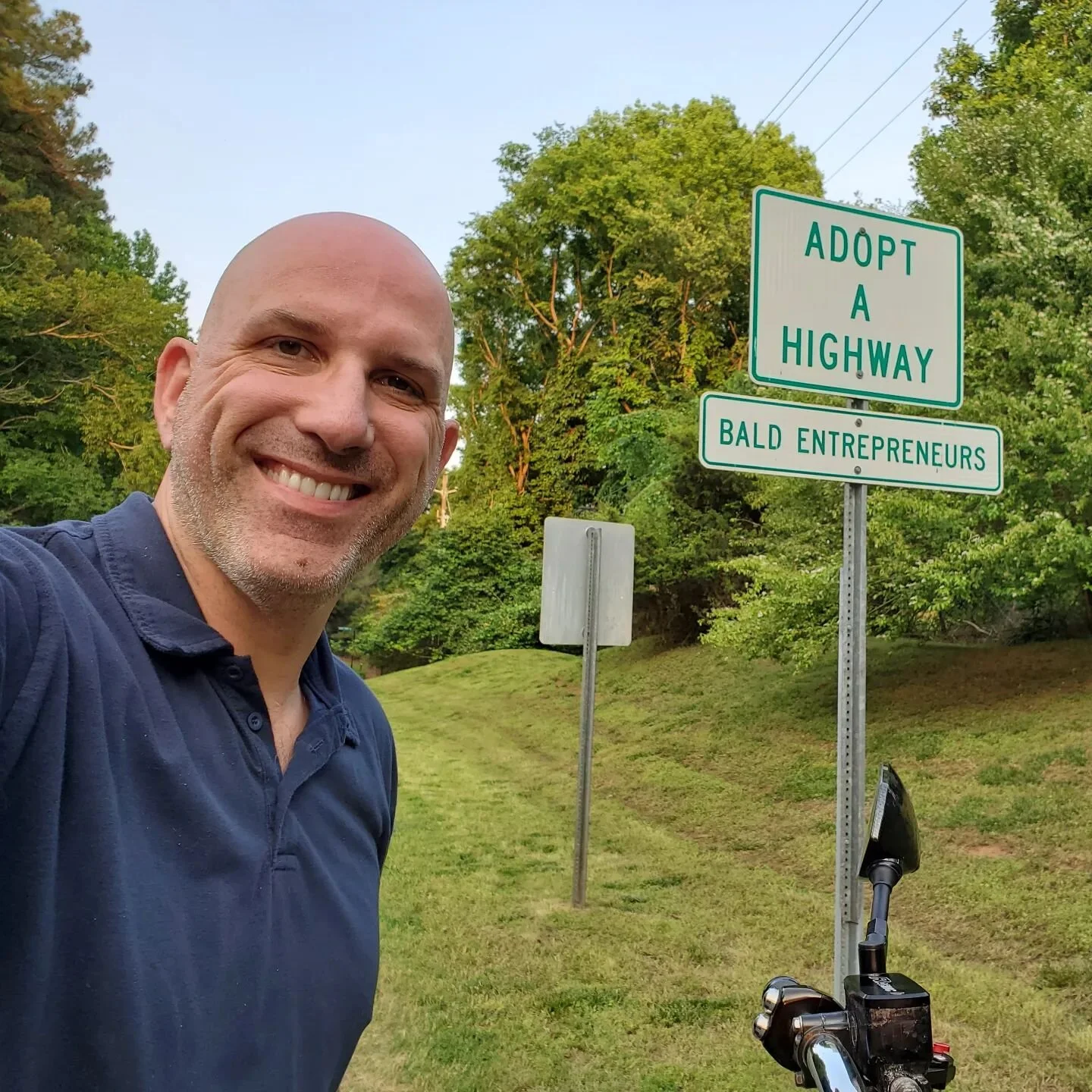 Saw this while out riding.  I just couldn't resist.