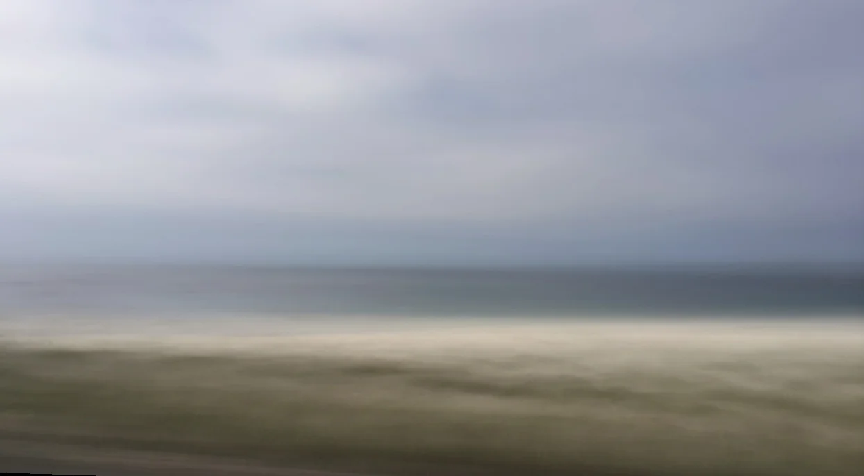 Scanning the beach