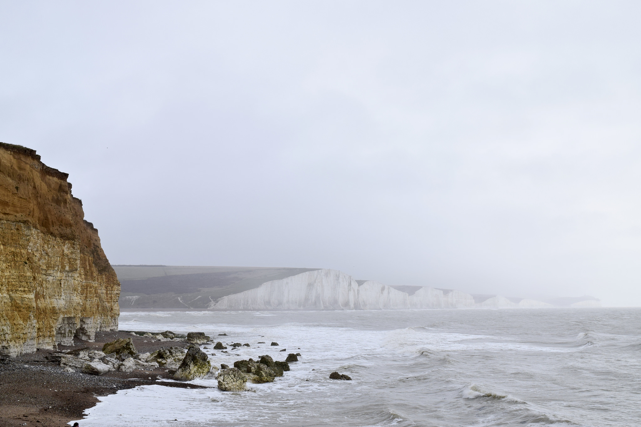 View from Seaford Head Nature Reserve