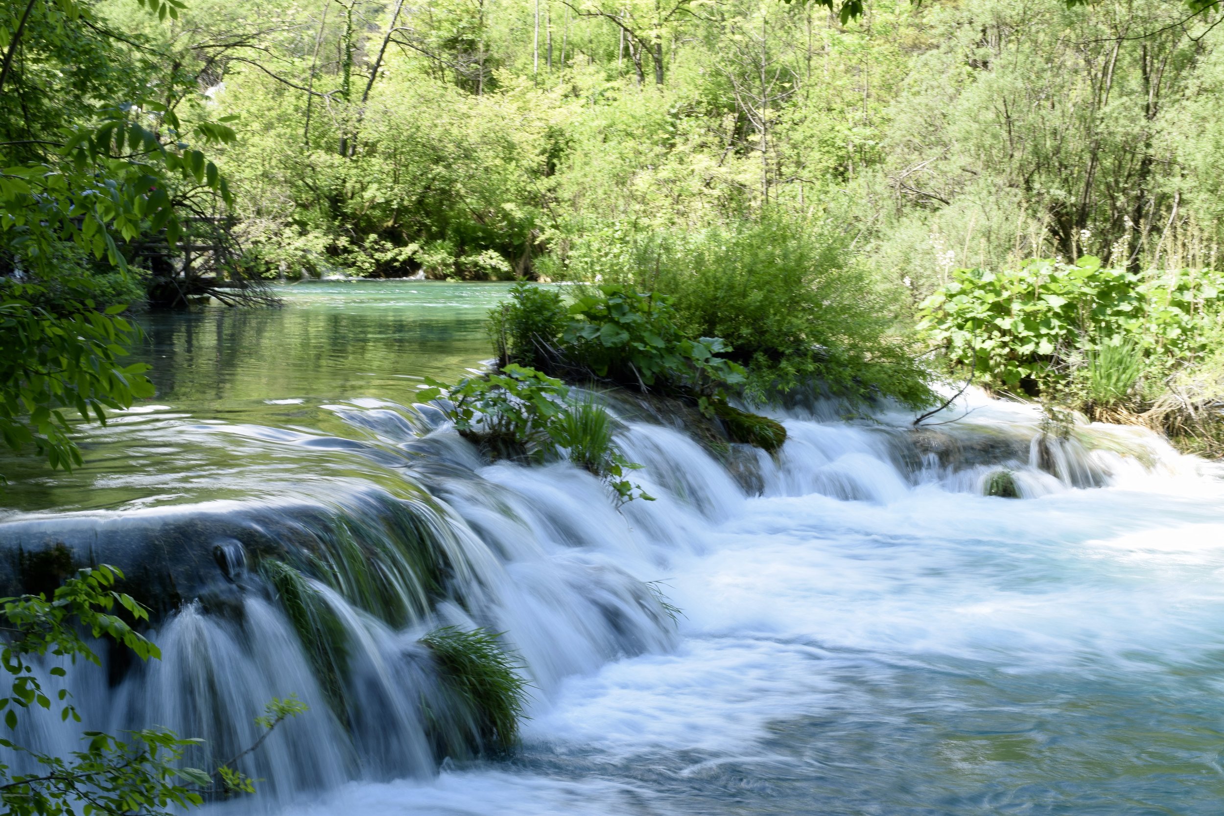 Waterfalls in Plitvice