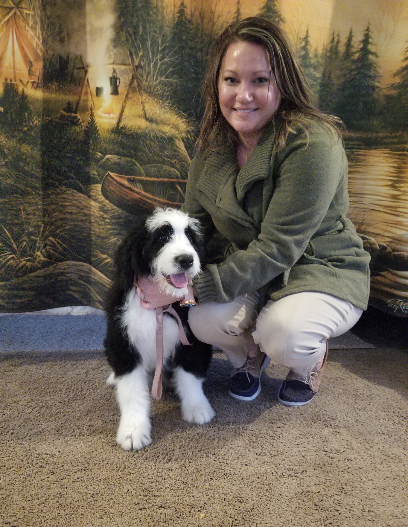 Daisy has found her forever home with Joanna Noel and family from Bloomington Il. She will get to be a service dog.