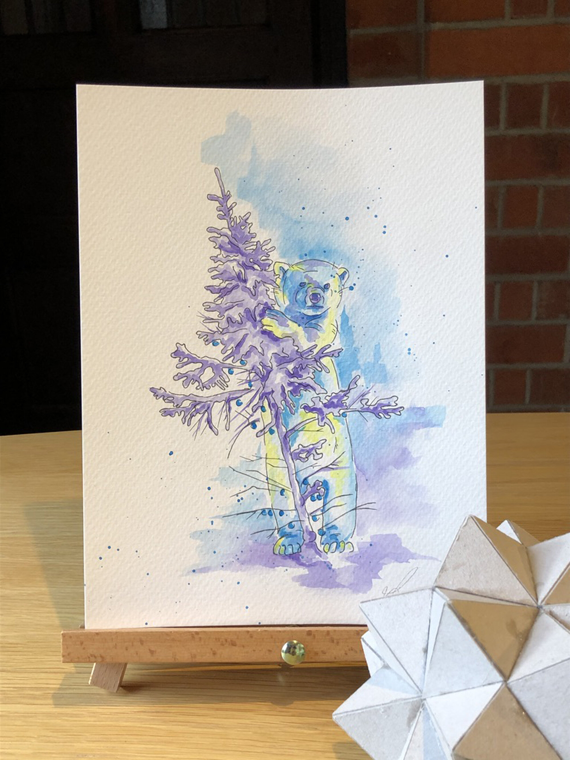 The Polar Bear an his Tree.jpg