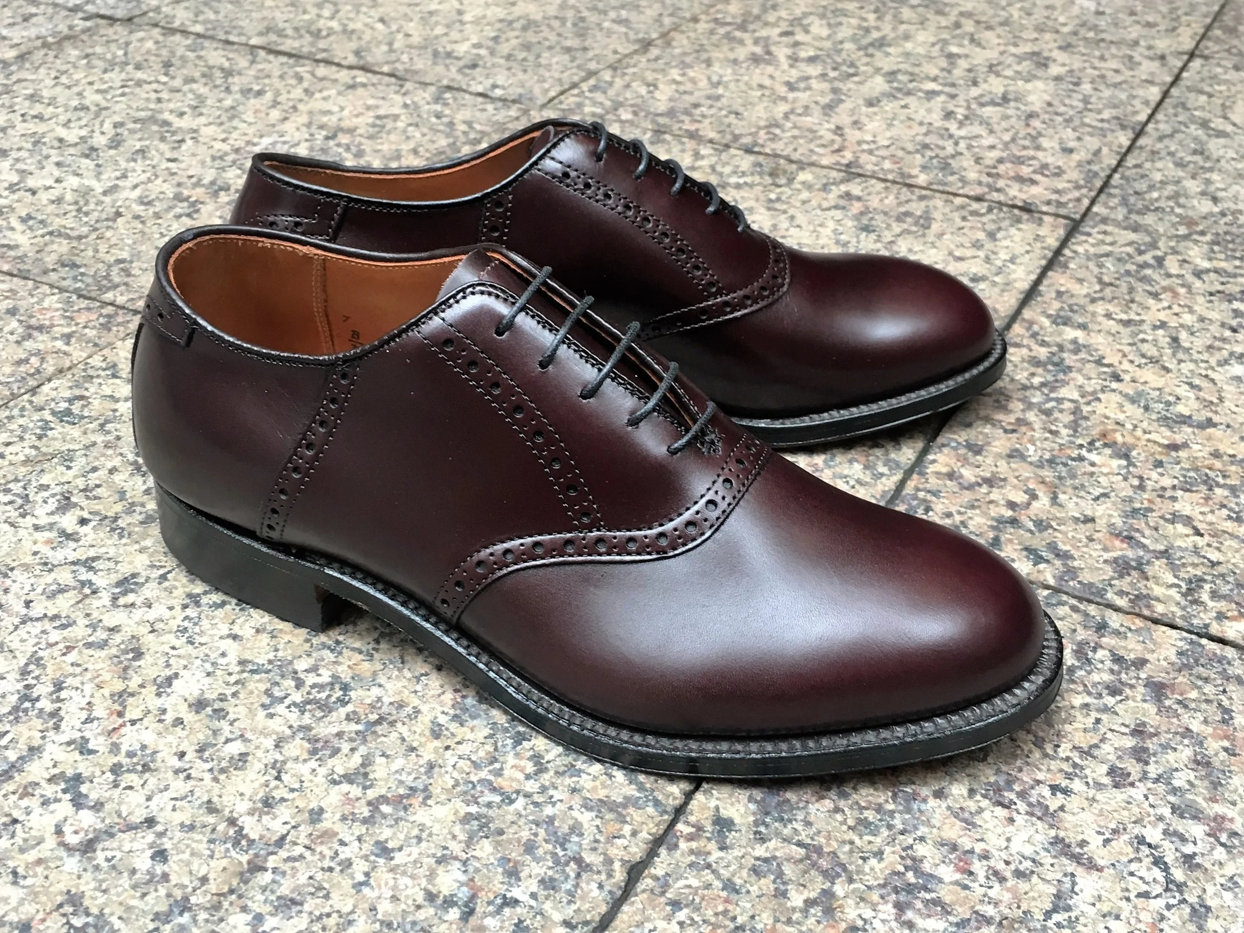 alden spectator shoes