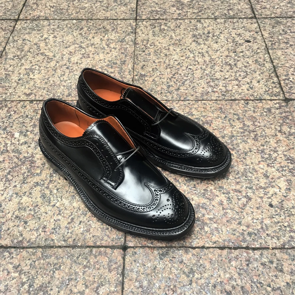 9751 Black Shell Cordovan — mouldedshoe