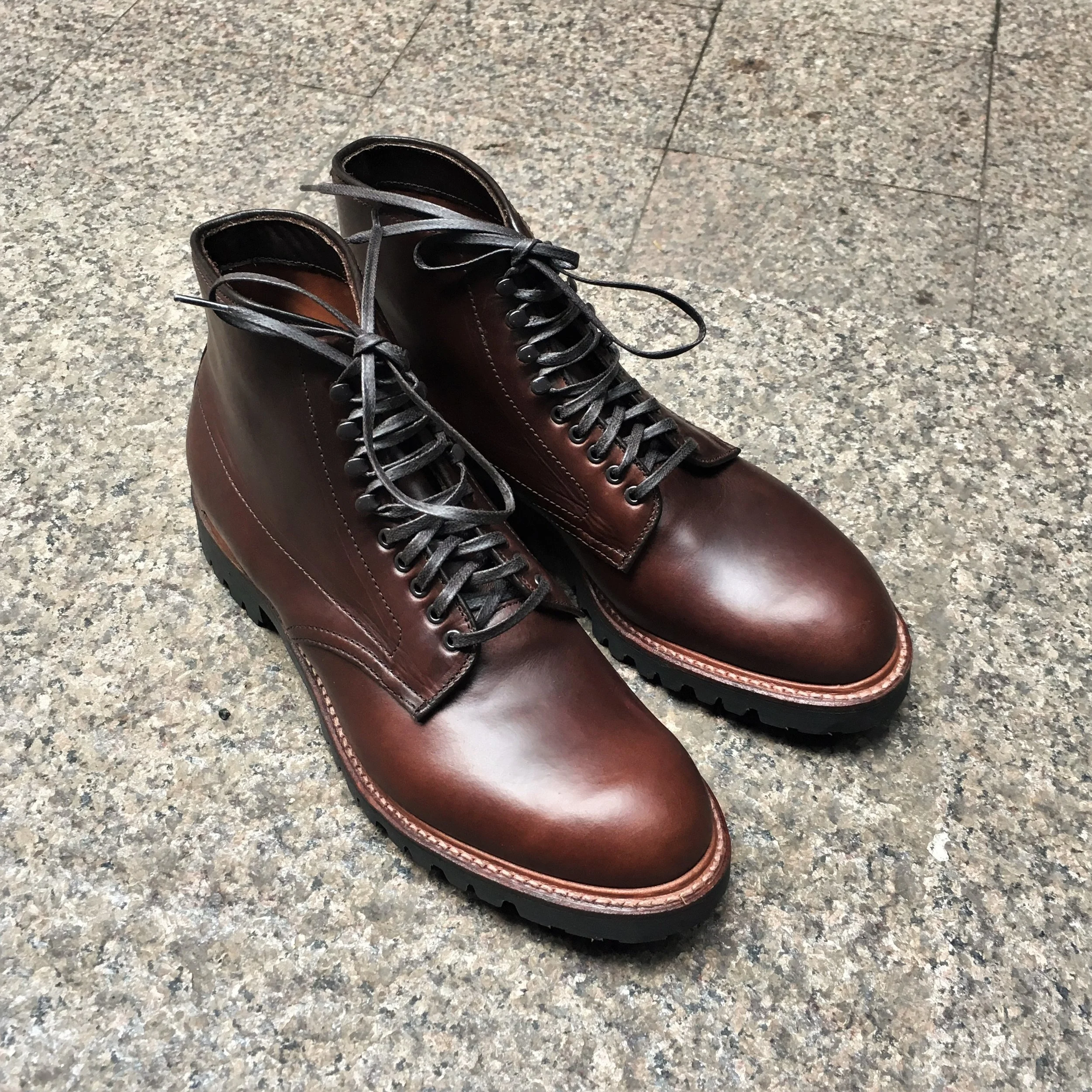 CC PEARL BOOTS 65MM IN BLACK CALFSKIN