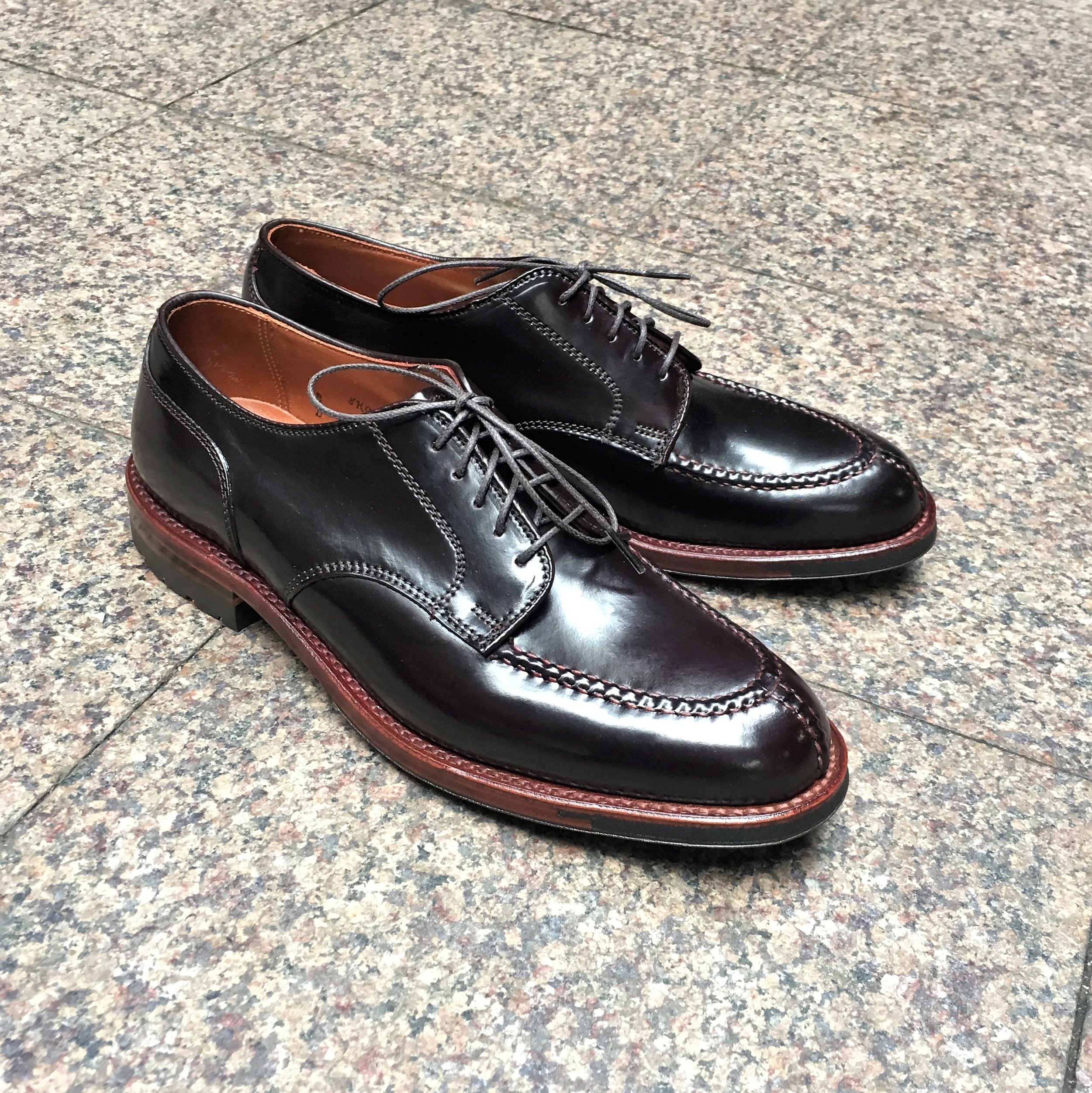 D6607C Color 8 Shell Cordovan Commando — mouldedshoe