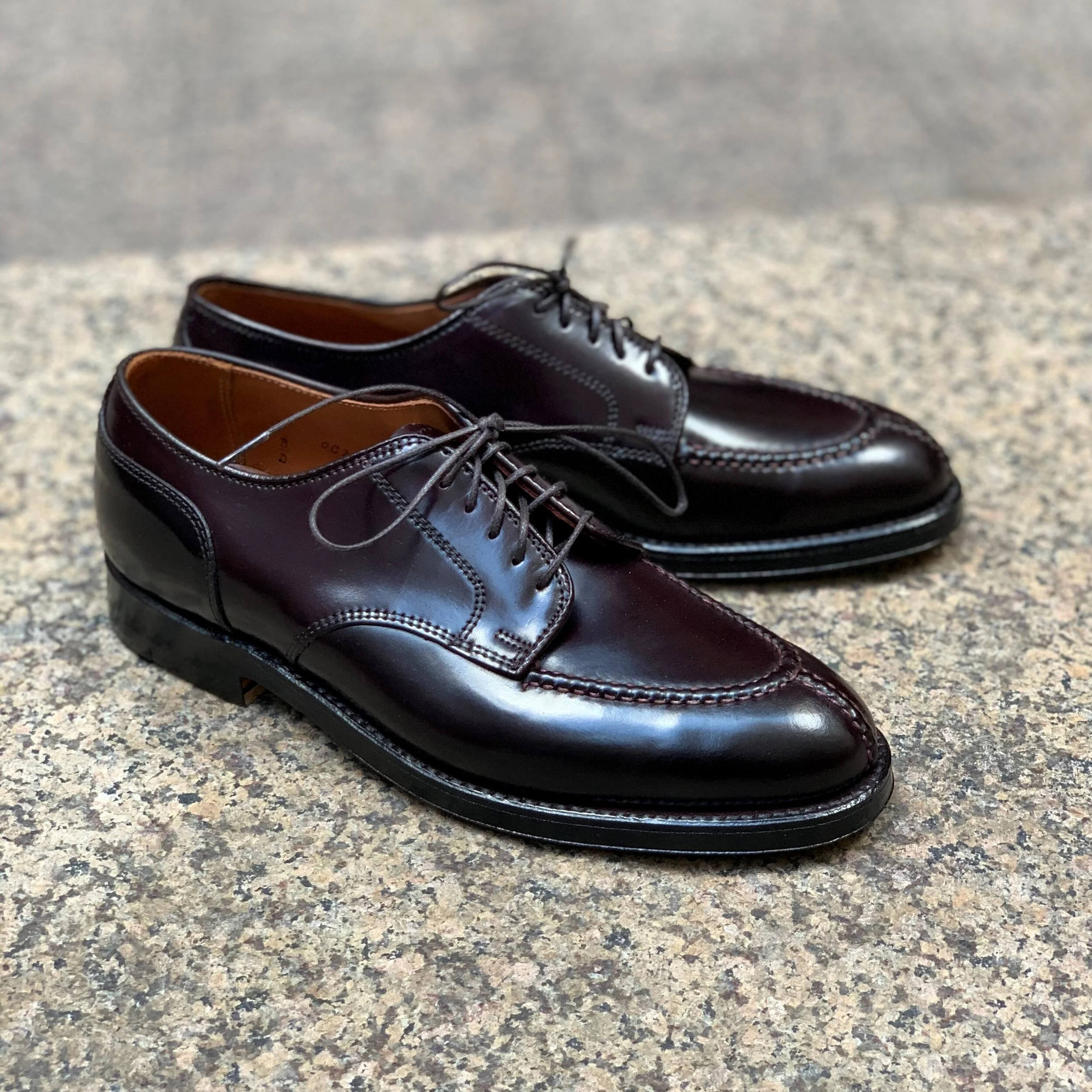 Color 8 Shell Cordovan Barrie Last — mouldedshoe