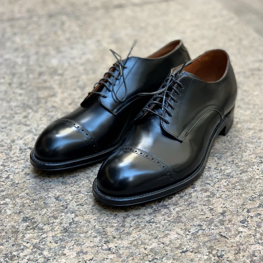 55909 Black Calfskin — mouldedshoe