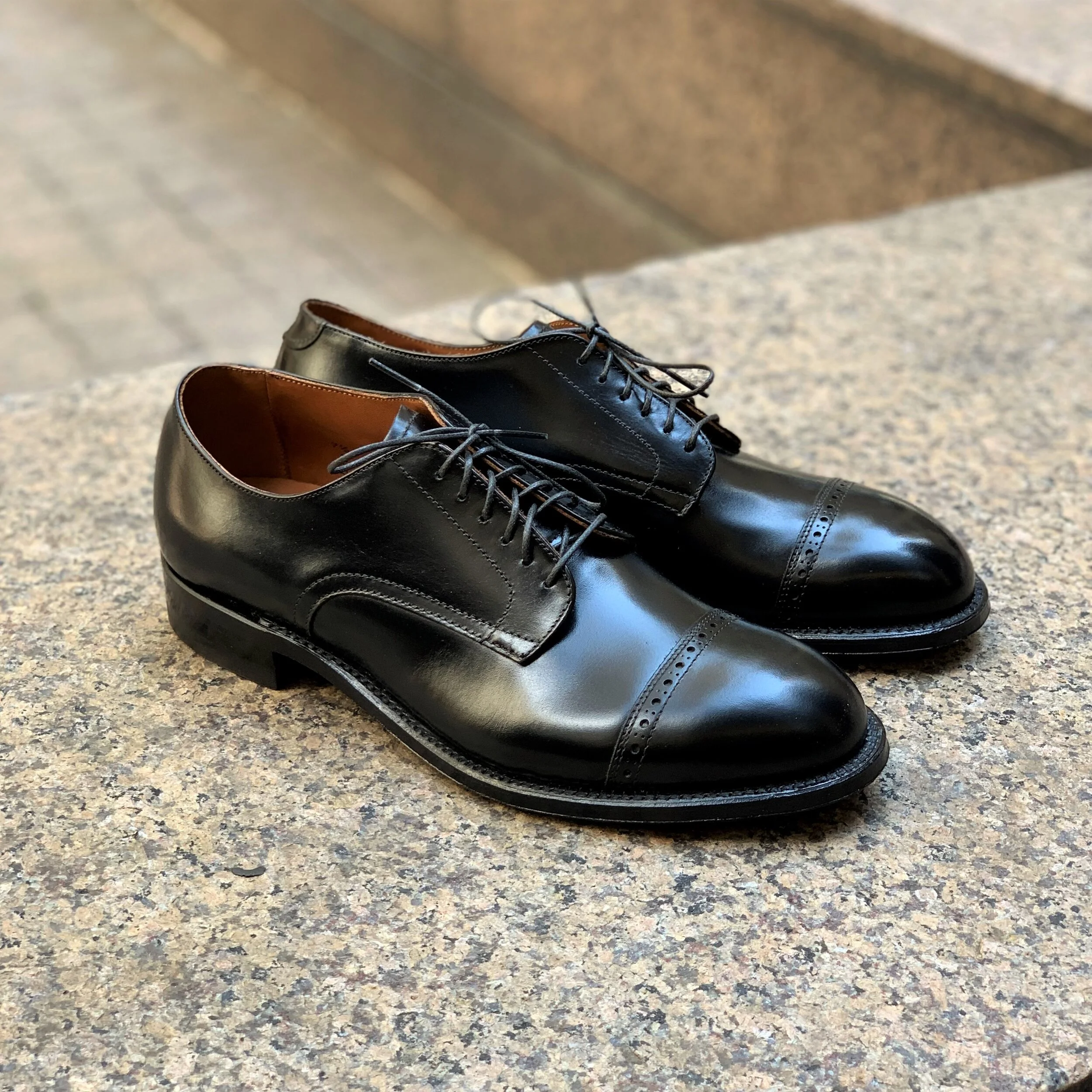 55909 Black Calfskin — mouldedshoe