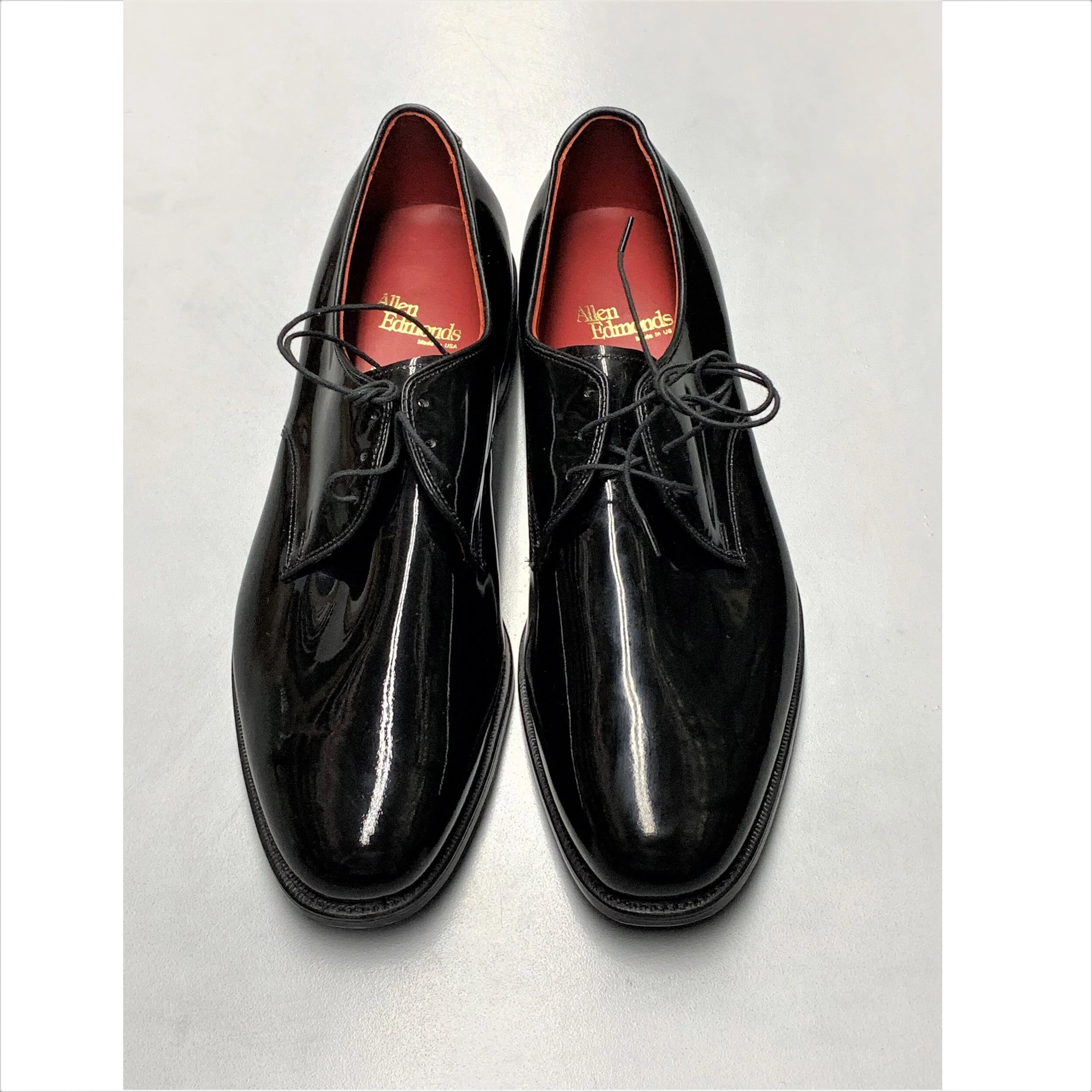 allen edmonds patent leather