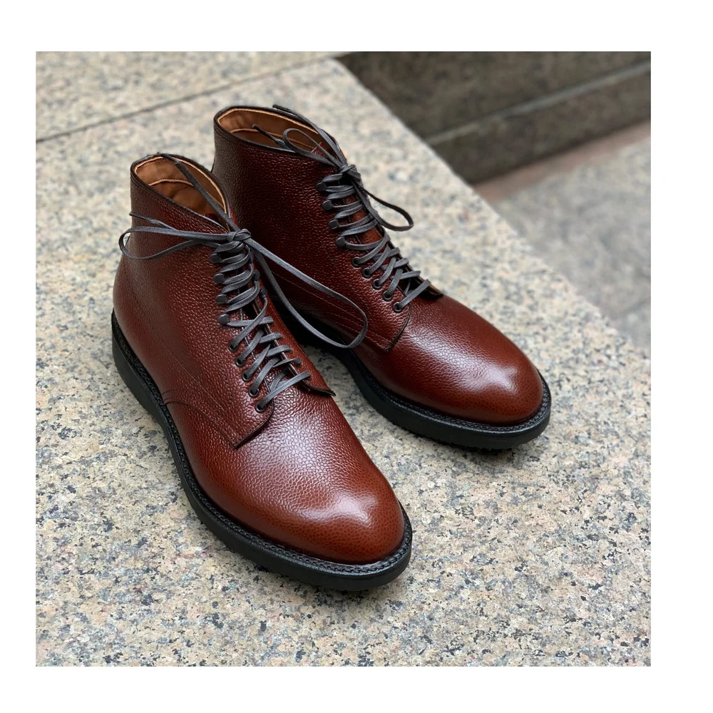 D5803 Brown Scotch Grain — mouldedshoe