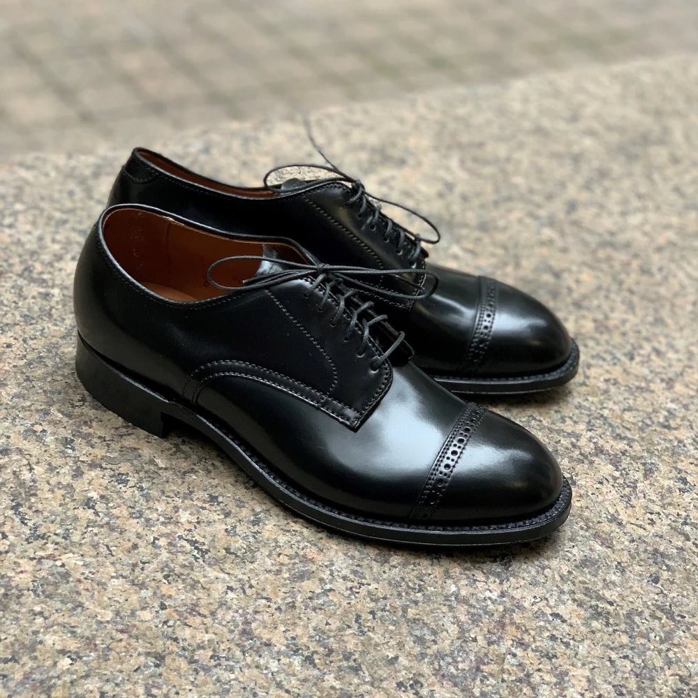 5935 Alden Black Shell Cordovan — mouldedshoe