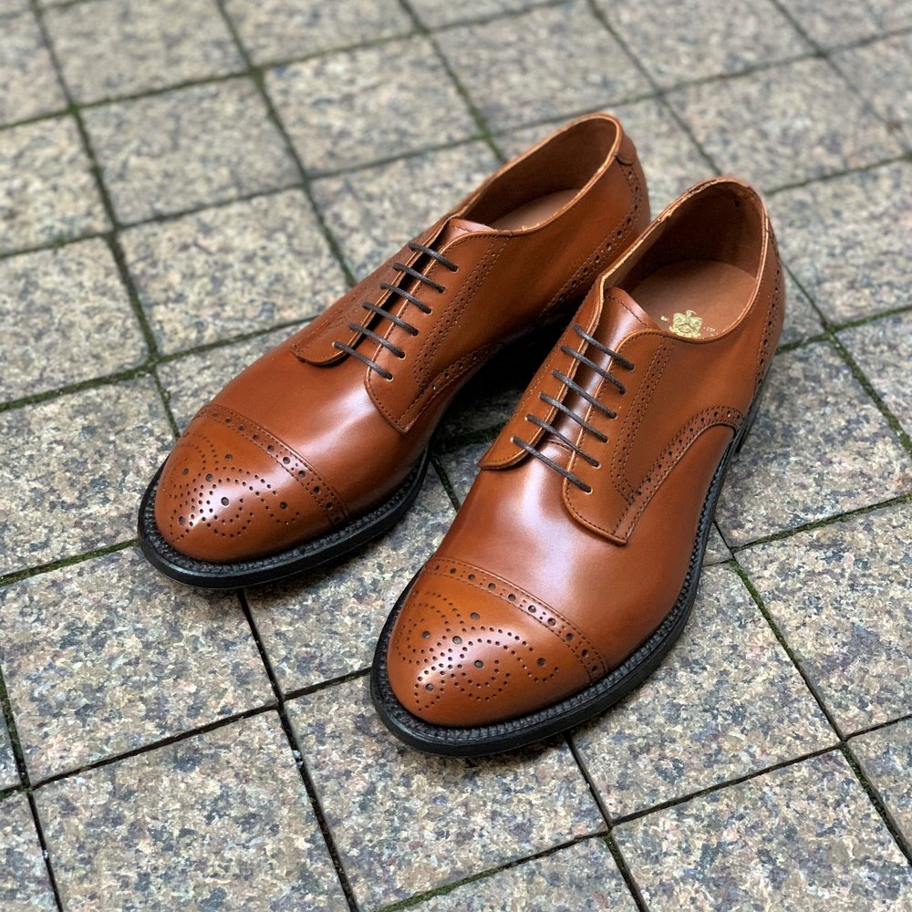 5404 Burnished Tan Calfskin — mouldedshoe