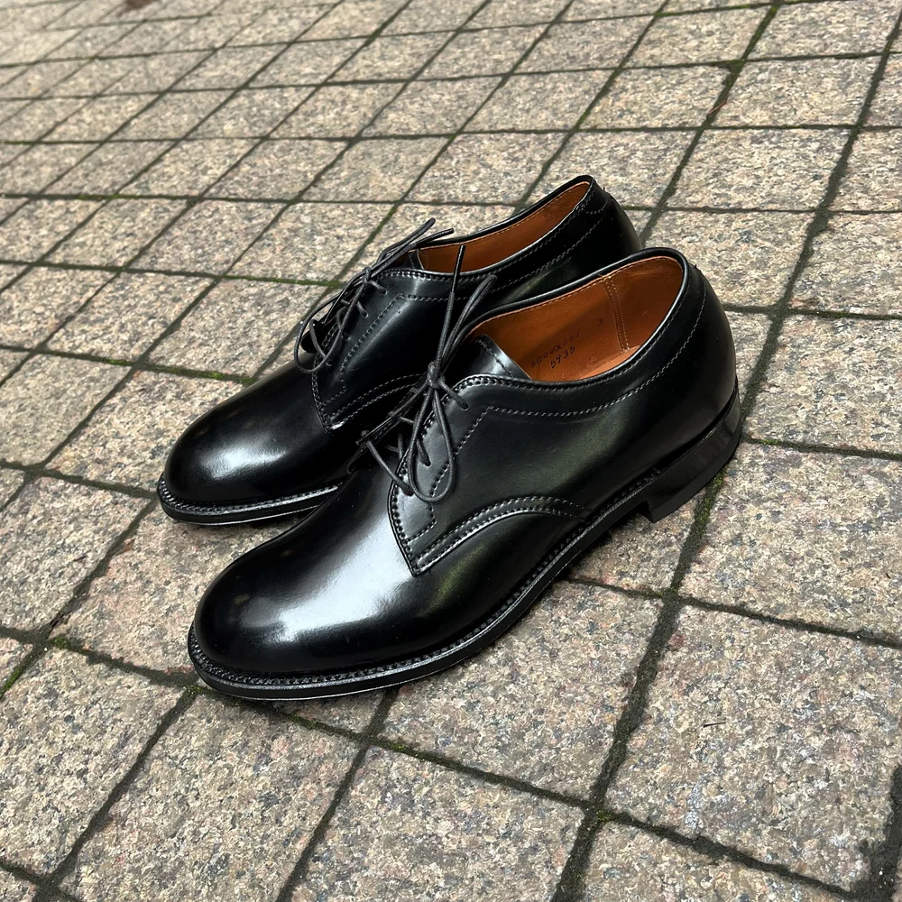 5935 Alden Black Shell Cordovan — mouldedshoe