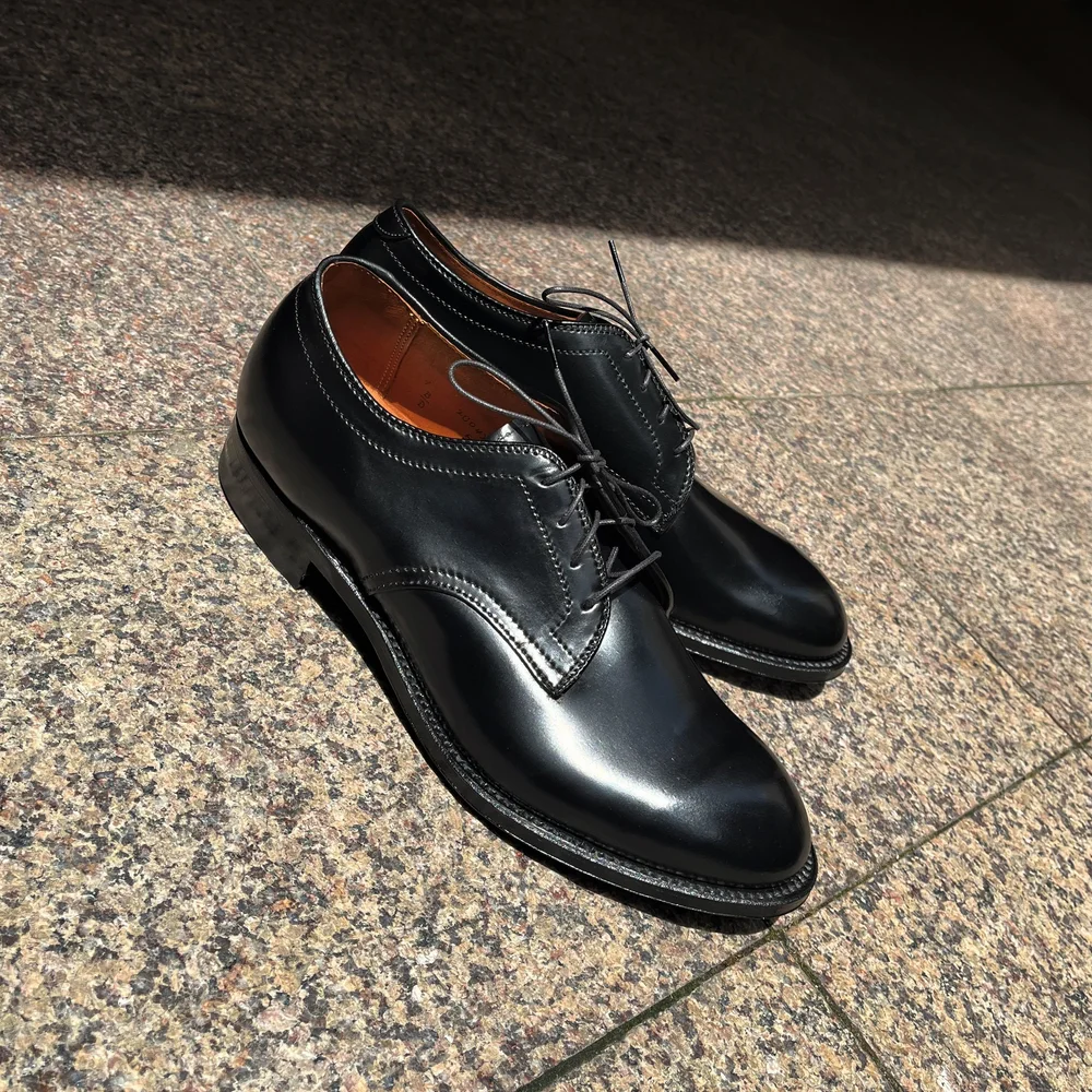 5935 Alden Black Shell Cordovan — mouldedshoe
