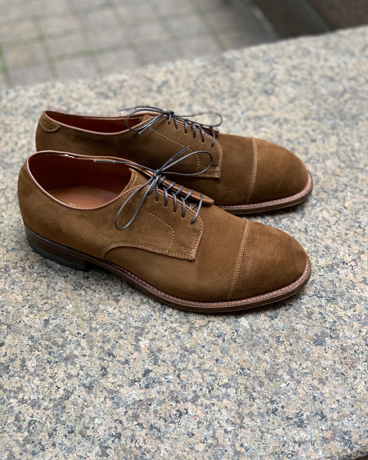 Alden model 5635 snuff suede