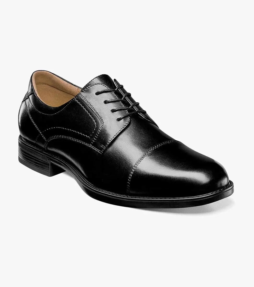 Midtown cap toe Black.webp