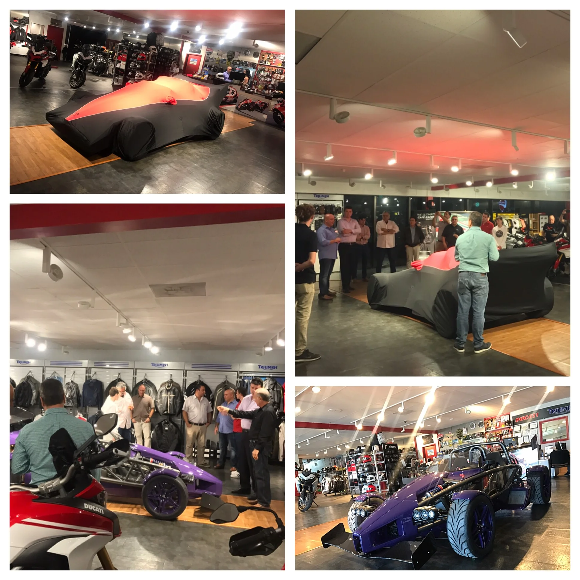 February, 2017 - Grand opening our our Official Florida Dealer, Two Wheels World