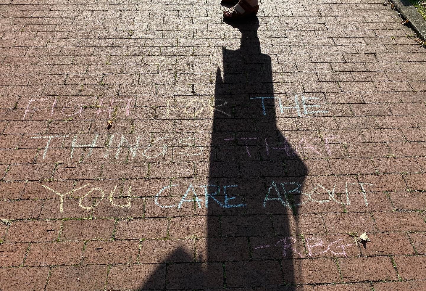 &ldquo;Fight for the things you care about, but do it in a way that will lead others to join you.&quot; RGB
.
Rest in power.
Ruth Bader Ginsburg
1933-2020
.
.
.
#chq1874 #maryfarmilant #stellaphotocollective #artnxtlevel2020 #chq2020 #elegy