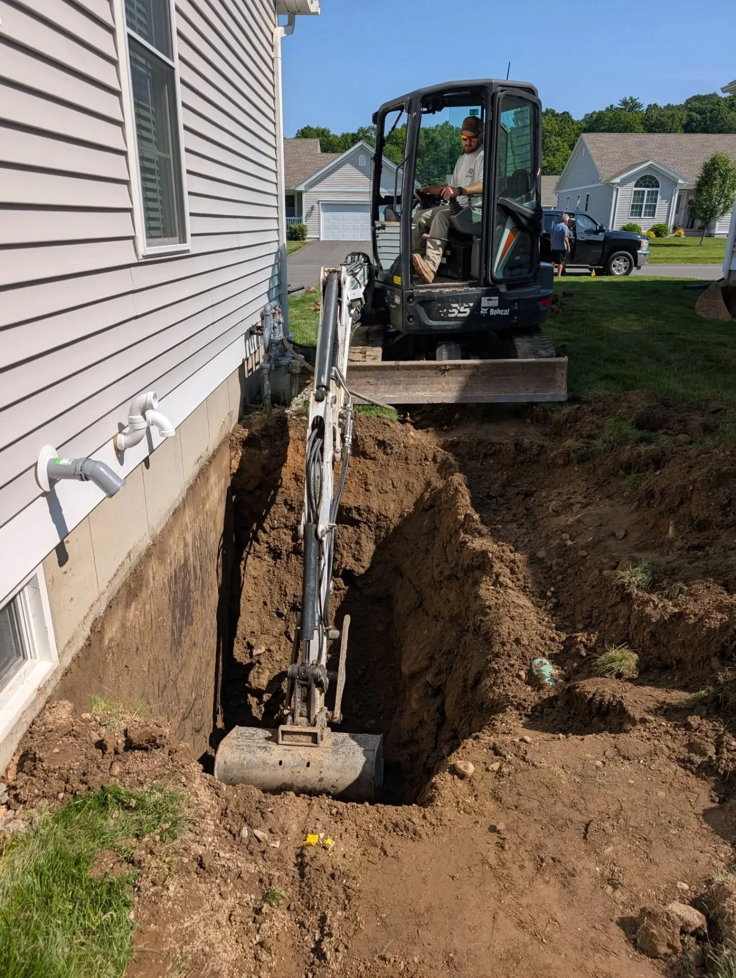 Always have trust in the process... 📐

If you have water in your basement, we have your solution ! Book your consultation with us at the link in our bio 😎

#statelinelandscaping #drainage #solutions #excavation #landscapingproject #landscape