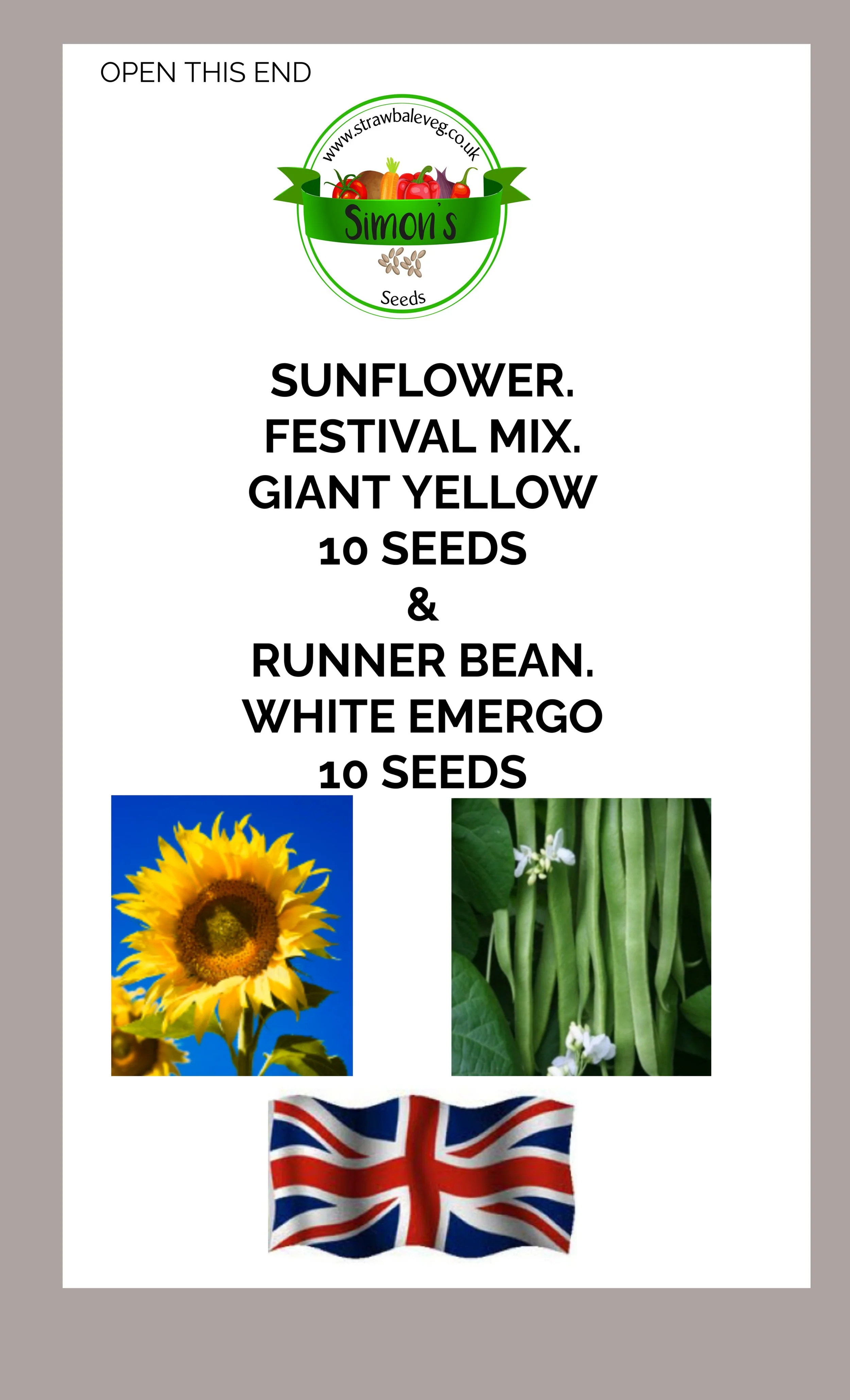 Sunflower Competition Pack