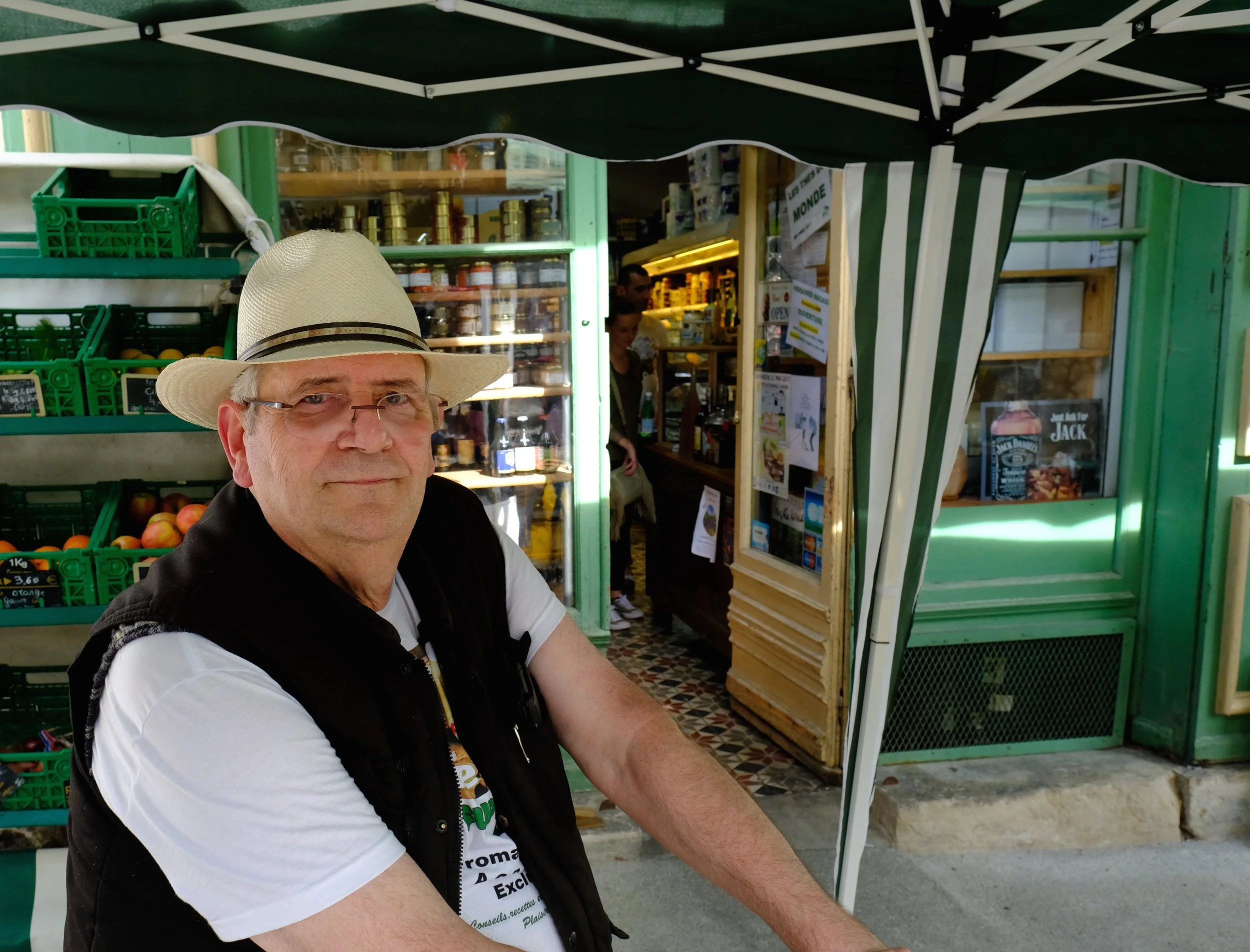 Monsieur definitely knows what he is talking about when it comes to Banon cheese.
