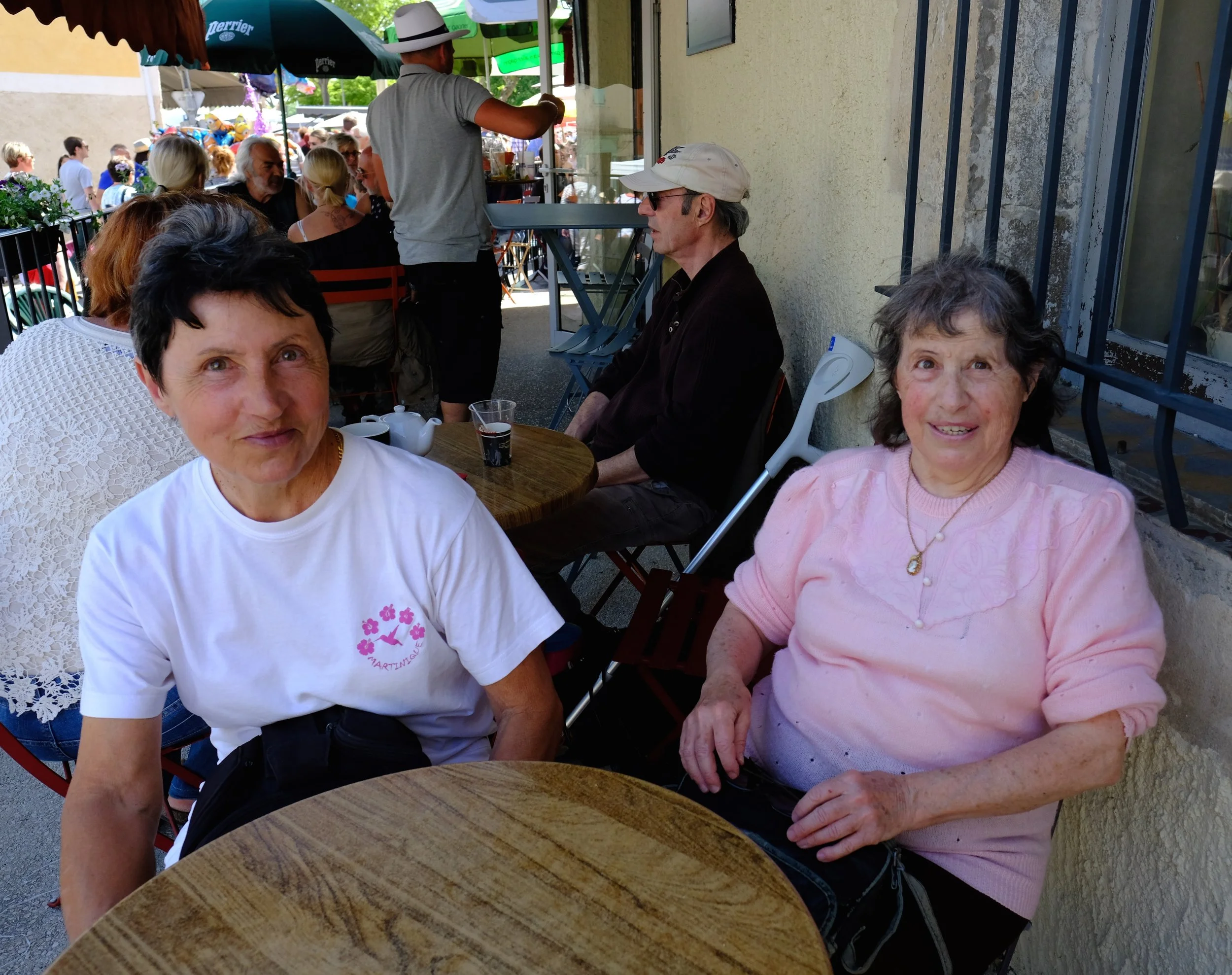 Jacky and Eliane in Banon.