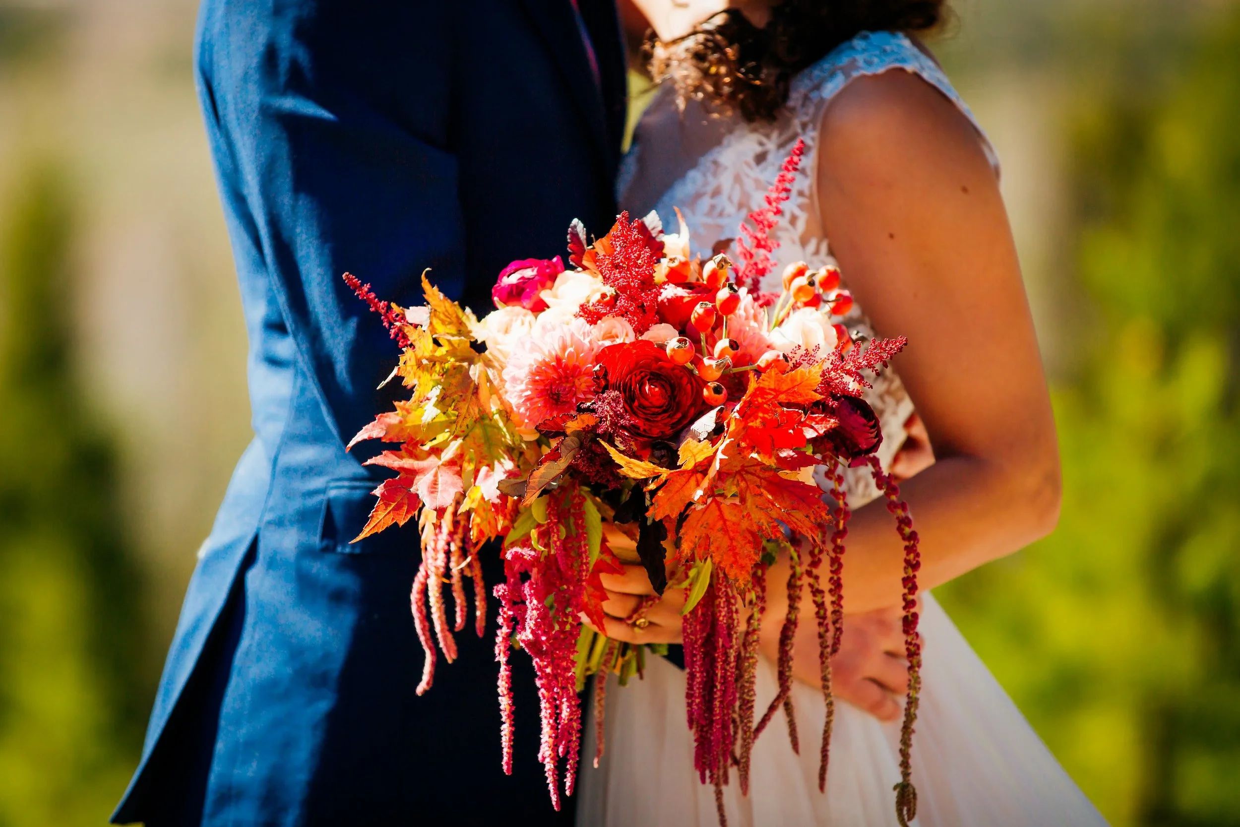 Modern Fall Bridal Bouquet