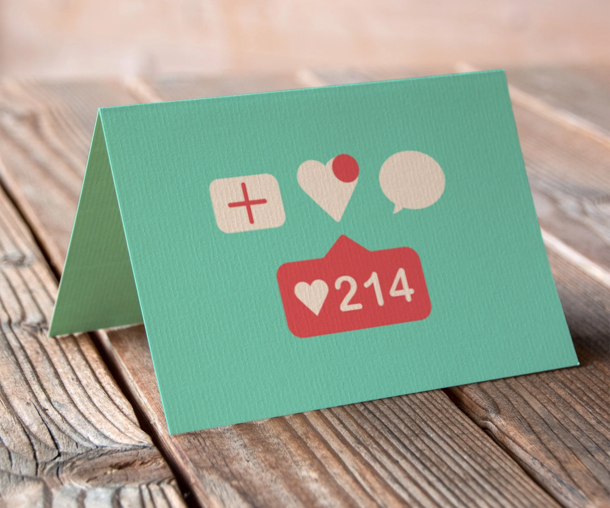 Love - ILYIRL Greeting Card