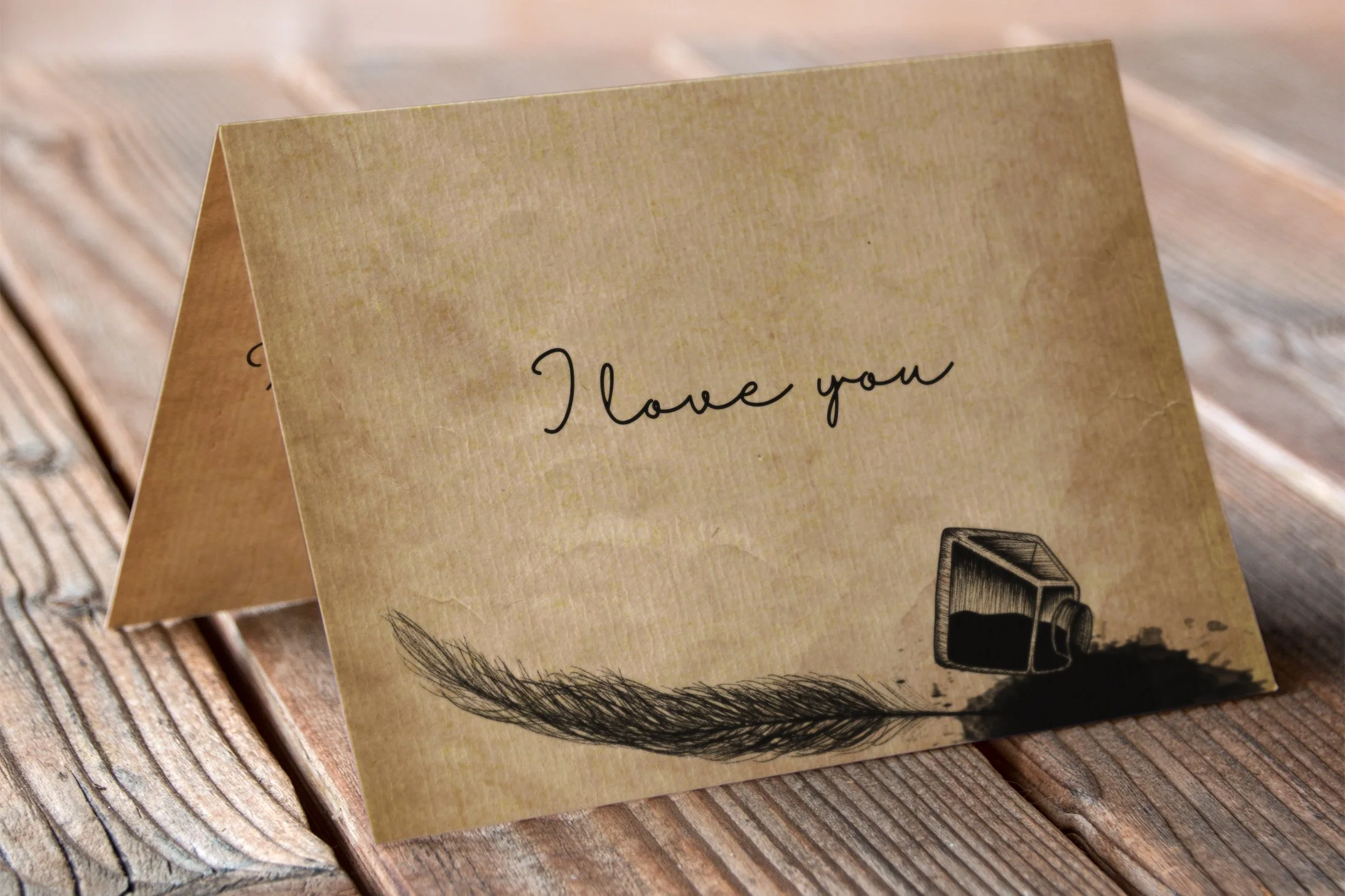 Love - That's It That's All  Greeting Card