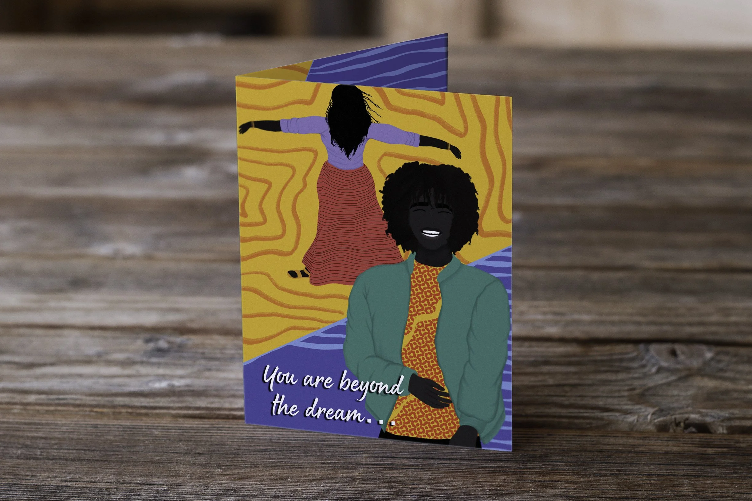 Inspirational - Beyond The Dream Greeting Card