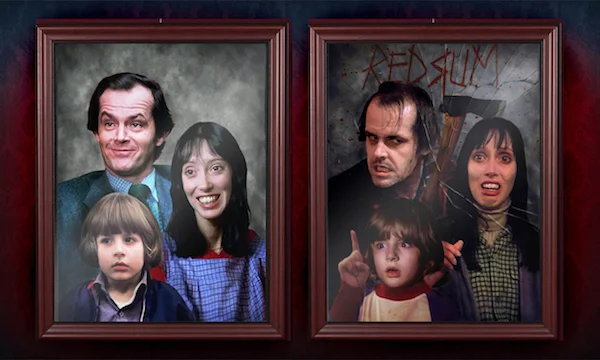 The Torrance Family Portrait by smalltownhero ( source )