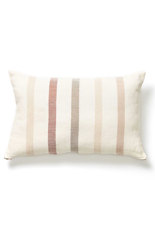 Minna Stripe Lumbar Pillow, $115
