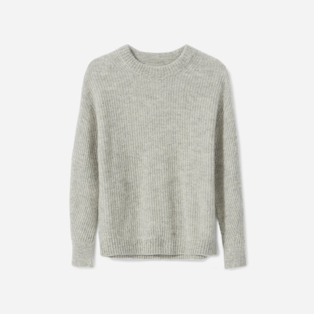 Everlane Alpaca Crew, $95