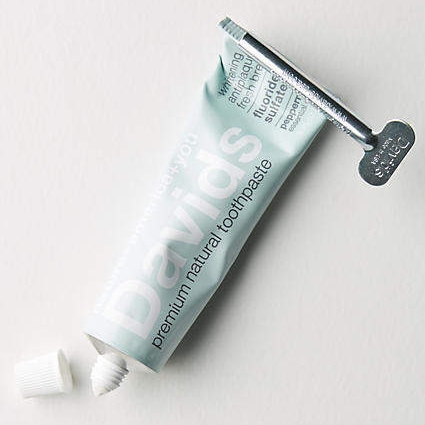 David's Natural Toothpaste, $10