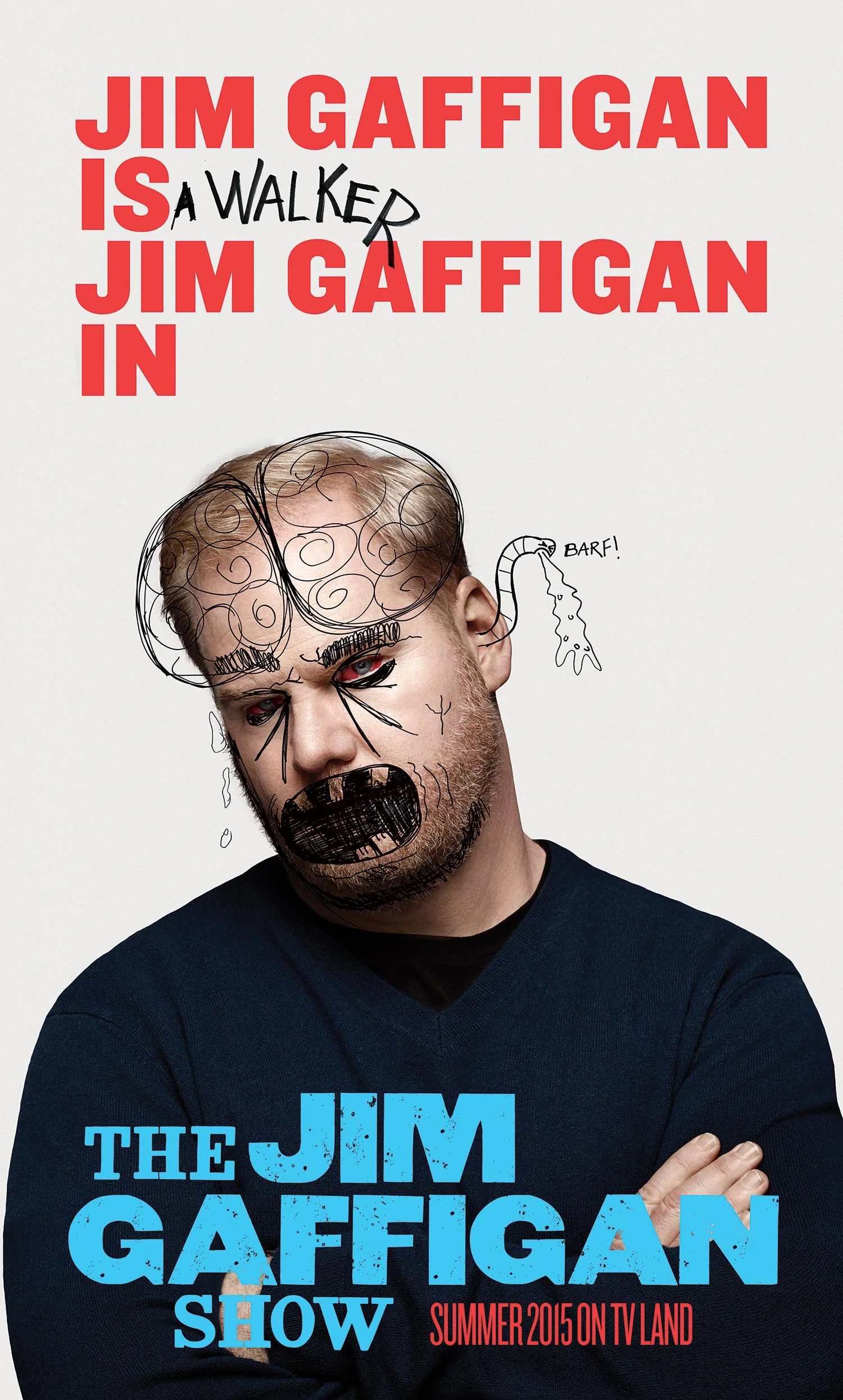 The Jim Gaffigan Show "Defaced Posters" Stunt