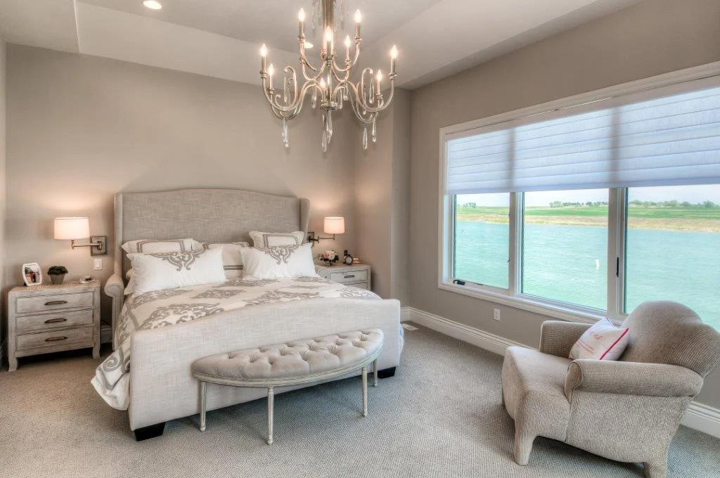 Textures Are Cohesive to the View of the Lake.