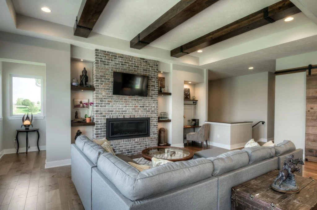 Intermixing Stone and Wood is Well Interplayed Between the Furnishings